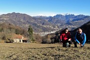 In CANTO ALTO da Cler di Sedrina - Prati Parini il 18 gennaio 2018